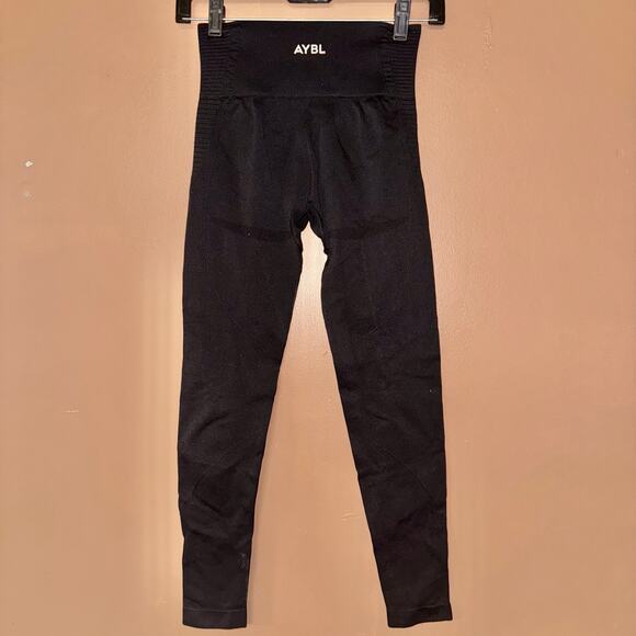 AYBL Women's High Waist Full Length Leggings in Black - Size Small - Picture 7 of 10